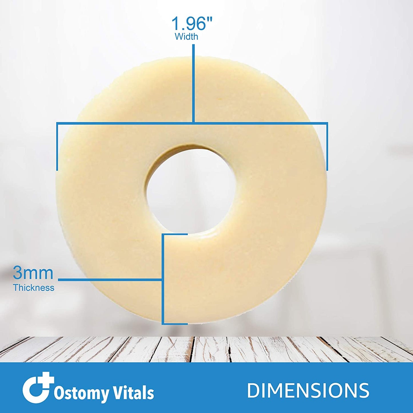 Ostomy Barrier Rings | Stoma Rings | Pack of 10